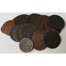 GREAT BRITAIN UK . UNKNOWN DATES . MIXED GRADES COINS